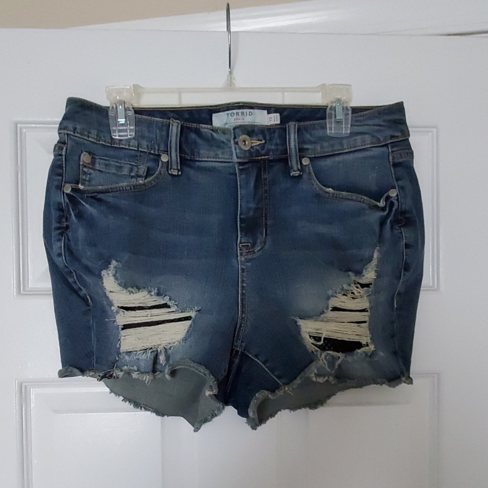 Torrid Jean shorts